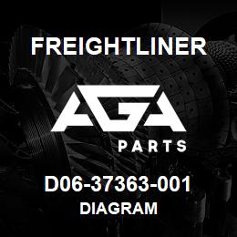 D06-37363-001 Freightliner DIAGRAM | AGA Parts