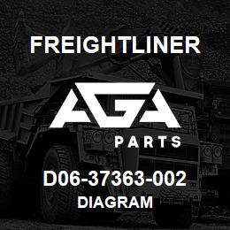 D06-37363-002 Freightliner DIAGRAM | AGA Parts