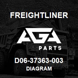 D06-37363-003 Freightliner DIAGRAM | AGA Parts