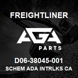 D06-38045-001 Freightliner SCHEM ADA INTRLKS CA | AGA Parts