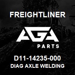 D11-14235-000 Freightliner DIAG AXLE WELDING | AGA Parts