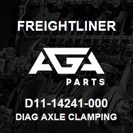 D11-14241-000 Freightliner DIAG AXLE CLAMPING | AGA Parts