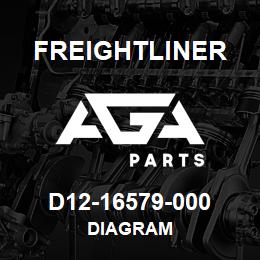 D12-16579-000 Freightliner DIAGRAM | AGA Parts