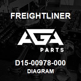 D15-00978-000 Freightliner DIAGRAM | AGA Parts