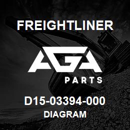 D15-03394-000 Freightliner DIAGRAM | AGA Parts