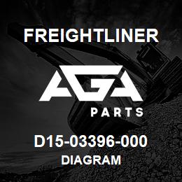 D15-03396-000 Freightliner DIAGRAM | AGA Parts