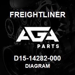 D15-14282-000 Freightliner DIAGRAM | AGA Parts