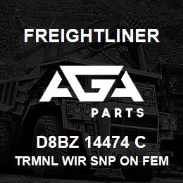 D8BZ 14474 C Freightliner TRMNL WIR SNP ON FEM | AGA Parts