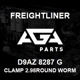 D9AZ 8287 G Freightliner CLAMP 2.98ROUND WORM | AGA Parts