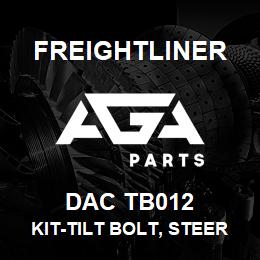 DAC TB012 Freightliner KIT-TILT BOLT, STEERING COLUMN | AGA Parts