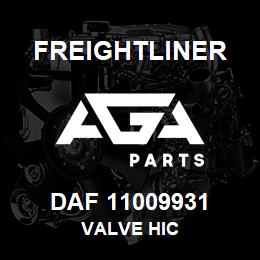 DAF 11009931 Freightliner VALVE HIC | AGA Parts