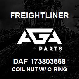 DAF 173803668 Freightliner COIL NUT W/ O-RING | AGA Parts