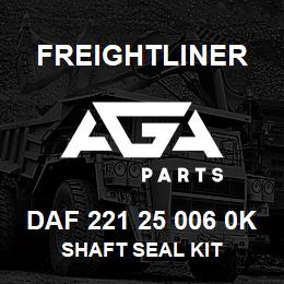 DAF 221 25 006 0K Freightliner SHAFT SEAL KIT | AGA Parts