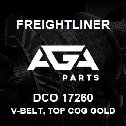 DCO 17260 Freightliner V-BELT, TOP COG GOLD LABEL | AGA Parts