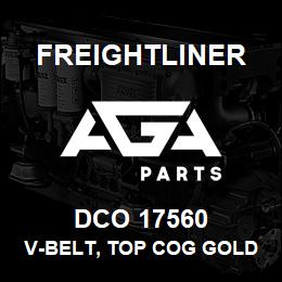 DCO 17560 Freightliner V-BELT, TOP COG GOLD LABEL | AGA Parts