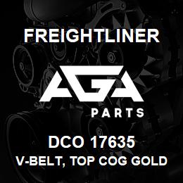 DCO 17635 Freightliner V-BELT, TOP COG GOLD LABEL | AGA Parts