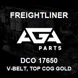 DCO 17650 Freightliner V-BELT, TOP COG GOLD LABEL | AGA Parts