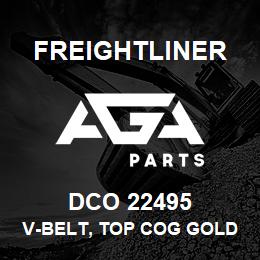 DCO 22495 Freightliner V-BELT, TOP COG GOLD LABEL | AGA Parts