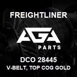 DCO 28445 Freightliner V-BELT, TOP COG GOLD LABEL | AGA Parts