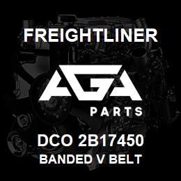 DCO 2B17450 Freightliner BANDED V BELT | AGA Parts