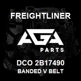 DCO 2B17490 Freightliner BANDED V BELT | AGA Parts