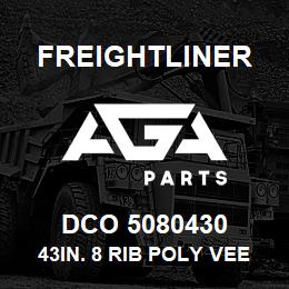 DCO 5080430 Freightliner 43IN. 8 RIB POLY VEE BELT | AGA Parts