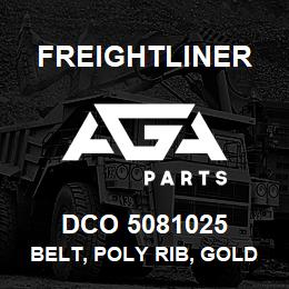 DCO 5081025 Freightliner BELT, POLY RIB, GOLD LABEL | AGA Parts