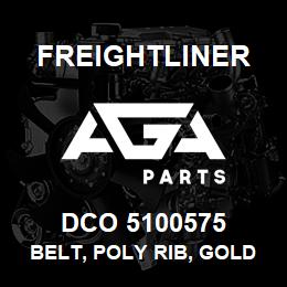 DCO 5100575 Freightliner BELT, POLY RIB, GOLD LABEL | AGA Parts