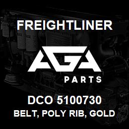 DCO 5100730 Freightliner BELT, POLY RIB, GOLD LABEL | AGA Parts