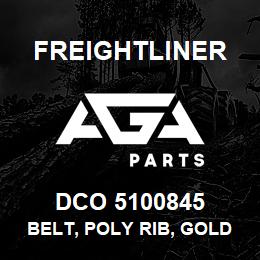 DCO 5100845 Freightliner BELT, POLY RIB, GOLD LABEL | AGA Parts