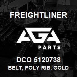 DCO 5120738 Freightliner BELT, POLY RIB, GOLD LABEL | AGA Parts