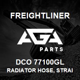 DCO 77100GL Freightliner RADIATOR HOSE, STRAIGHT HD 1IN X 3FT | AGA Parts