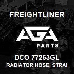 DCO 77263GL Freightliner RADIATOR HOSE, STRAIGHT HD 2 5/8IN X 3FT | AGA Parts