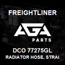 DCO 77275GL Freightliner RADIATOR HOSE, STRAIGHT HD 2 3/4IN X 3FT | AGA Parts