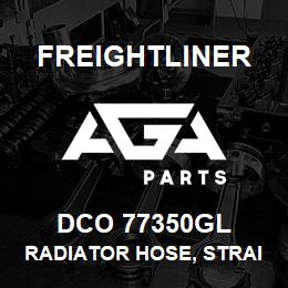 DCO 77350GL Freightliner RADIATOR HOSE, STRAIGHT HD 3 1/2IN X 3FT | AGA Parts