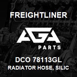 DCO 78113GL Freightliner RADIATOR HOSE, SILICONE 1 1/8IN X 3FT | AGA Parts