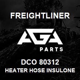 DCO 80312 Freightliner HEATER HOSE INSULONE BLACK 1/2 IN X 50FT | AGA Parts