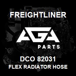 DCO 82031 Freightliner FLEX RADIATOR HOSE | AGA Parts