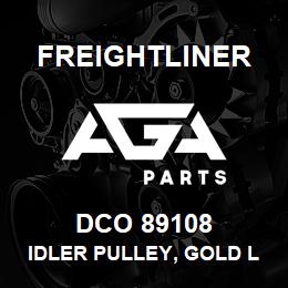 DCO 89108 Freightliner IDLER PULLEY, GOLD LABEL, NO SLACK | AGA Parts