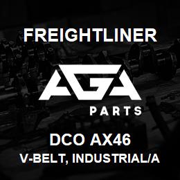 DCO AX46 Freightliner V-BELT, INDUSTRIAL/AGRICULTURAL | AGA Parts