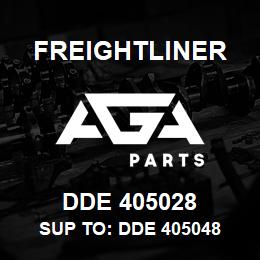 DDE 405028 Freightliner SUP TO: DDE 405048 | AGA Parts