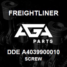 DDE A4039900010 Freightliner SCREW | AGA Parts