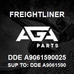 DDE A9061590025 Freightliner SUP TO: DDE A9061590125 | AGA Parts