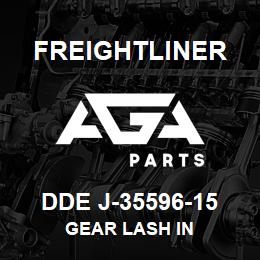 DDE J-35596-15 Freightliner GEAR LASH IN | AGA Parts