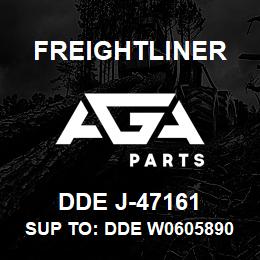 DDE J-47161 Freightliner SUP TO: DDE W060589096300 | AGA Parts