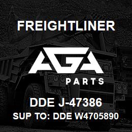 DDE J-47386 Freightliner SUP TO: DDE W470589005900 | AGA Parts