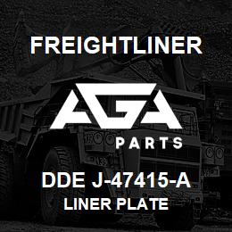 DDE J-47415-A Freightliner LINER PLATE | AGA Parts