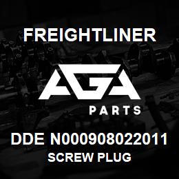 DDE N000908022011 Freightliner SCREW PLUG | AGA Parts