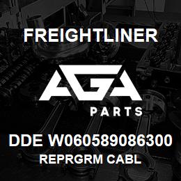 DDE W060589086300 Freightliner REPRGRM CABL | AGA Parts