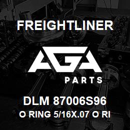 DLM 87006S96 Freightliner O RING 5/16X.07 O RI | AGA Parts